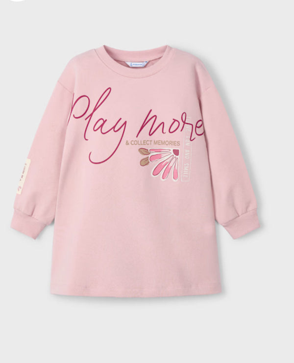 Mayoral pink play more dress 4929