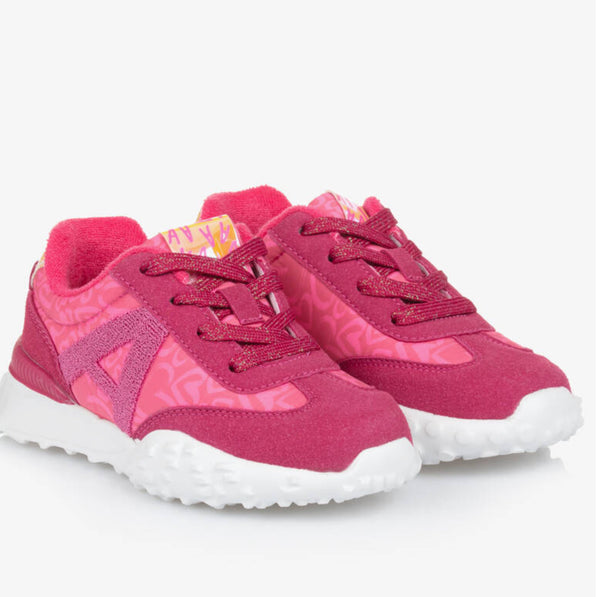 Agatha Ruiz pink trainers