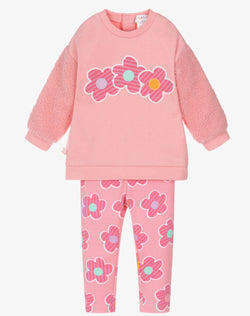 Agatha pastel flower leggings set