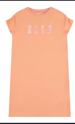 Elle orange dress