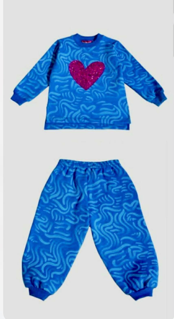 Agatha blue wiggle tracksuit