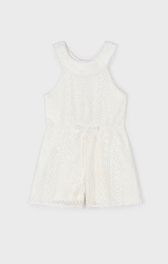 Mayoral lace playsuit