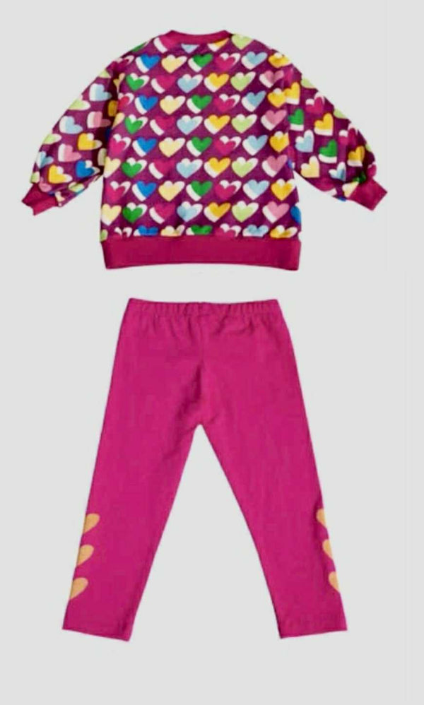 Agatha heart leggings set