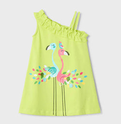 Mayoral like flamingo dress