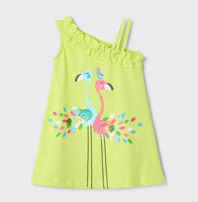 Mayoral like flamingo dress