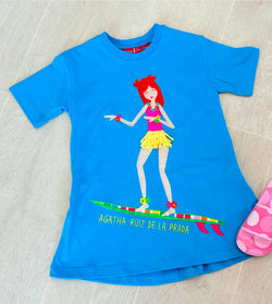 Agatha Ruiz blue surfer dress