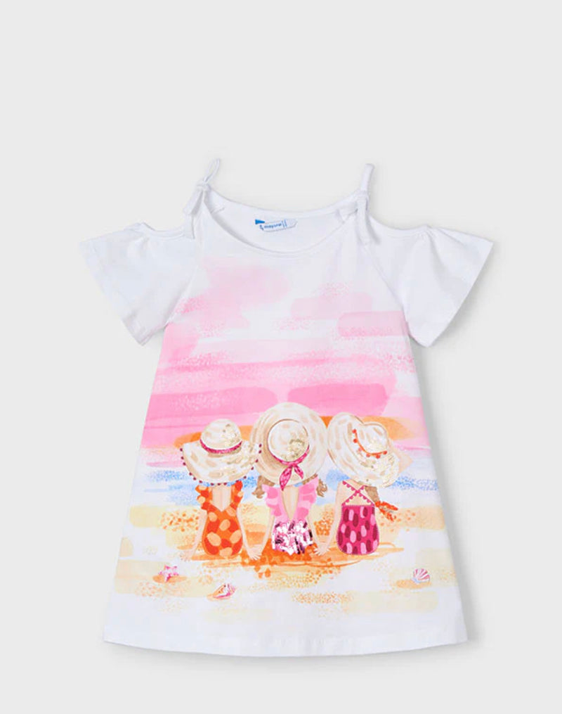 Mayoral beach scene dress