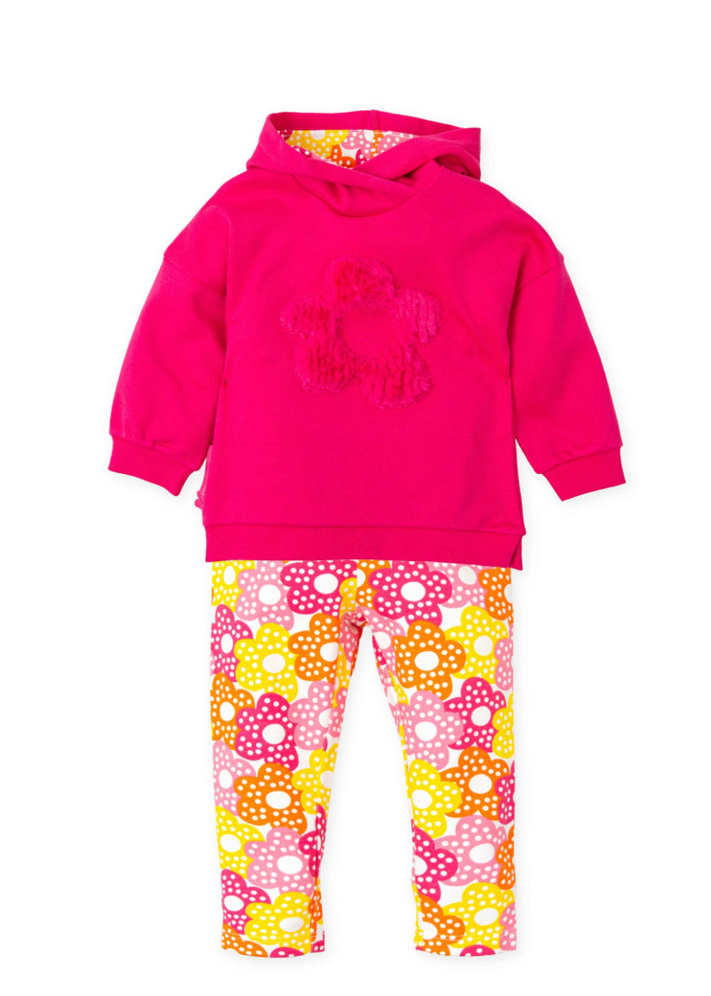 Agatha pink flower tracksuit