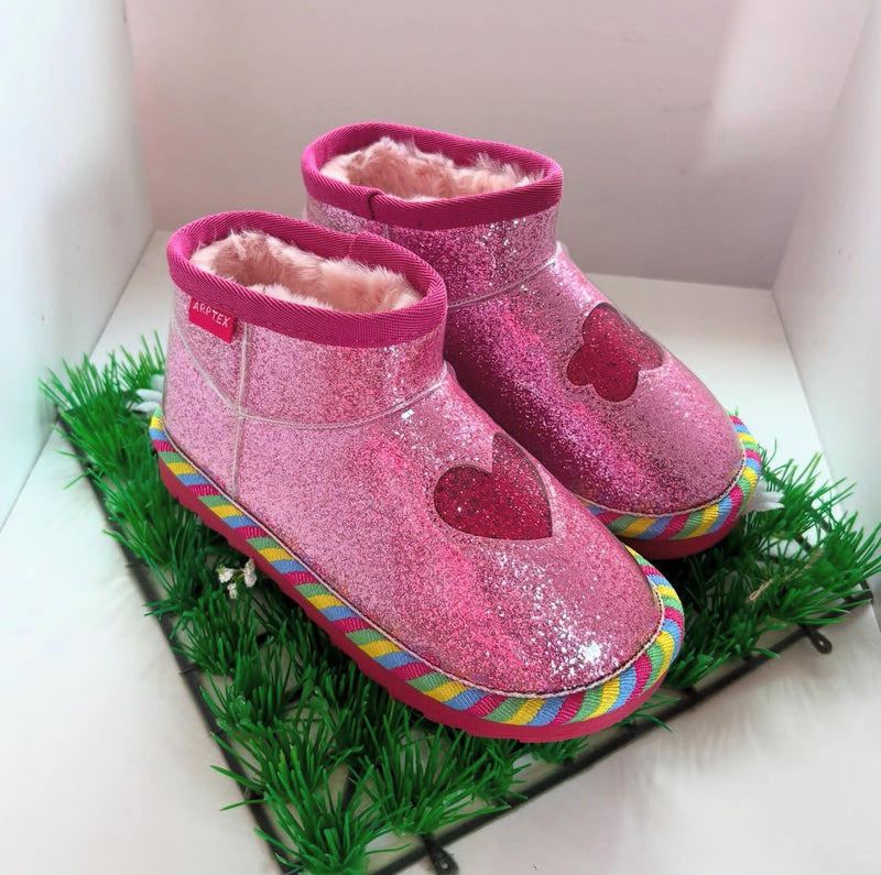 Agatha Ruiz water resistant glitter boots