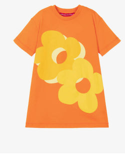 Agatha ruiz orange flower dress