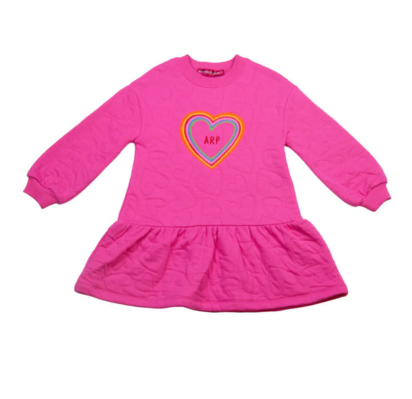 Agatha ruiz quilted heart dress