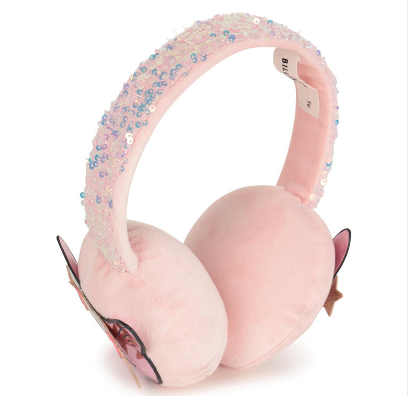 Billie blush ear muffs