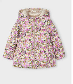 Mayoral flower reversible coat