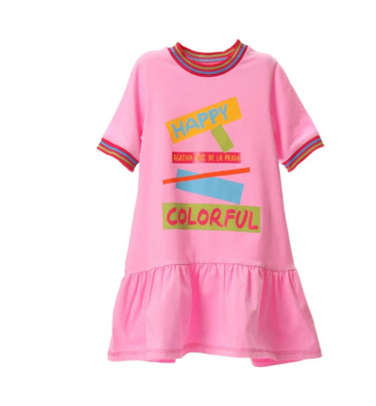 Agatha Ruiz happy colourful dress