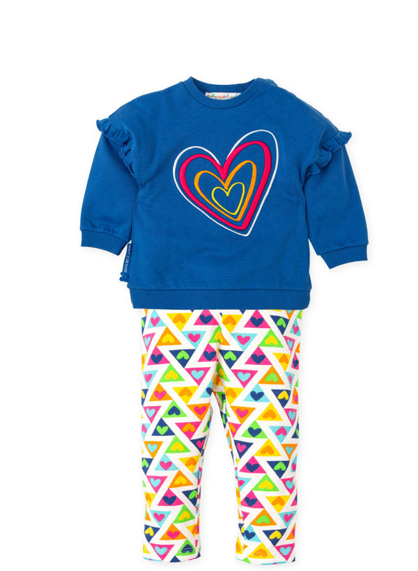 Agatha hearts and triangle tracksuit