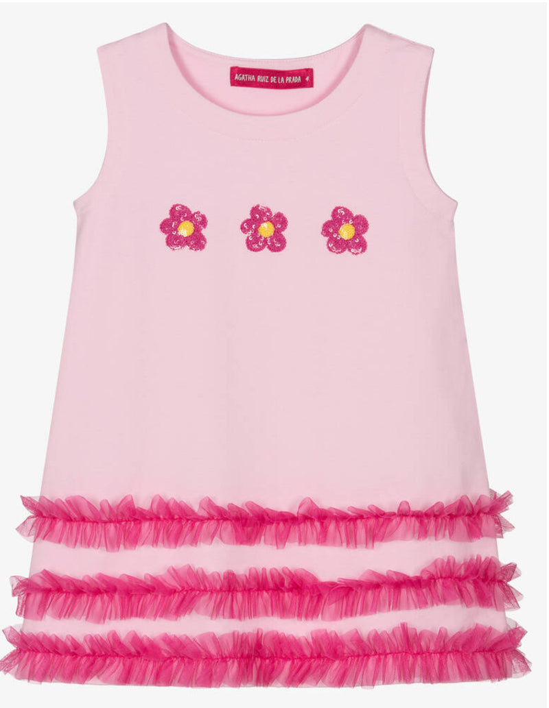 Agatha Ruiz pink flower dress