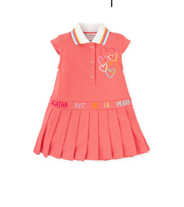 Agatha petal tennis dress