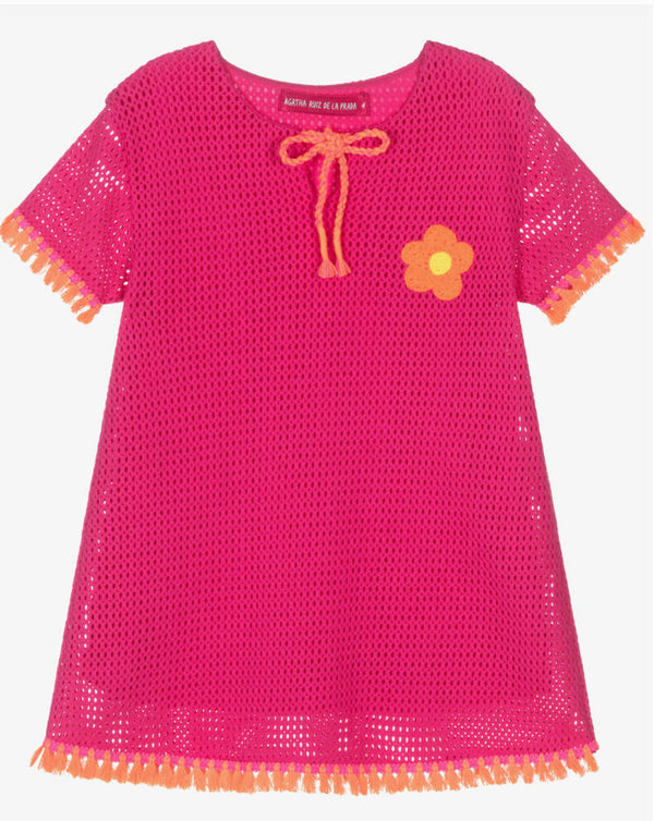 Agatha Ruiz mesh flower dress