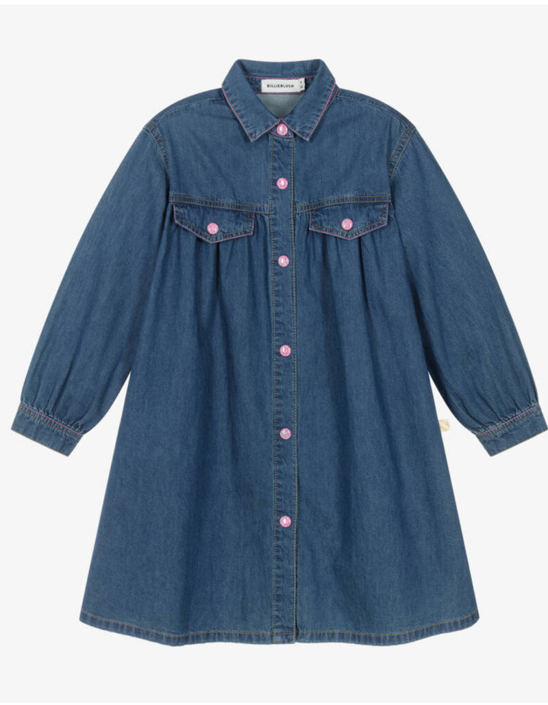 Billie blush tassle power dress