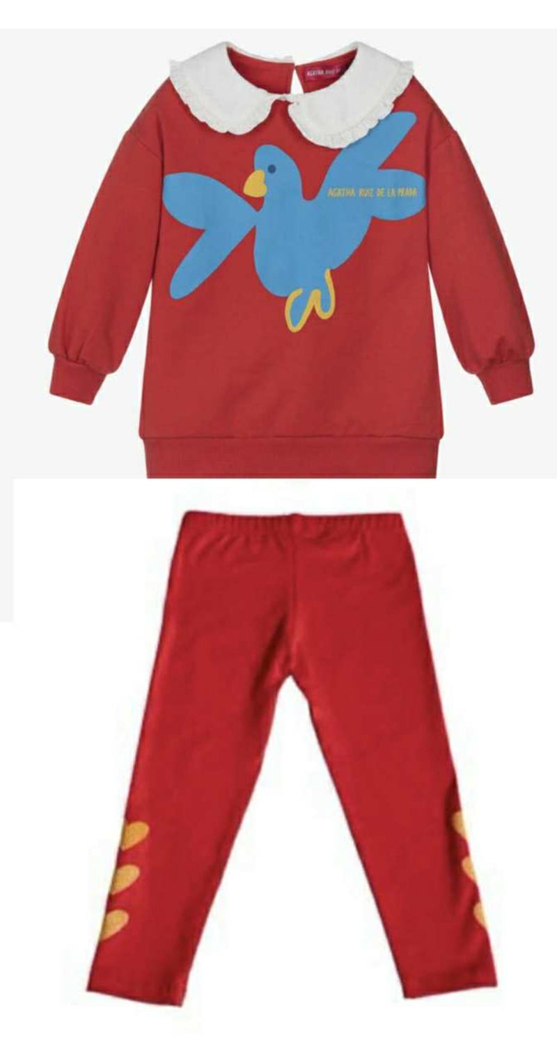 Agatha flutter leggings set