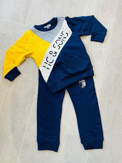 Hc&sons navy tracksuit