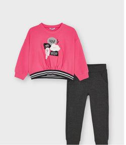 Mayoral hey you jogger Hot pink