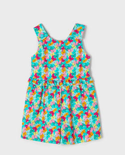 Mayoral girls turquoise pattern play suit